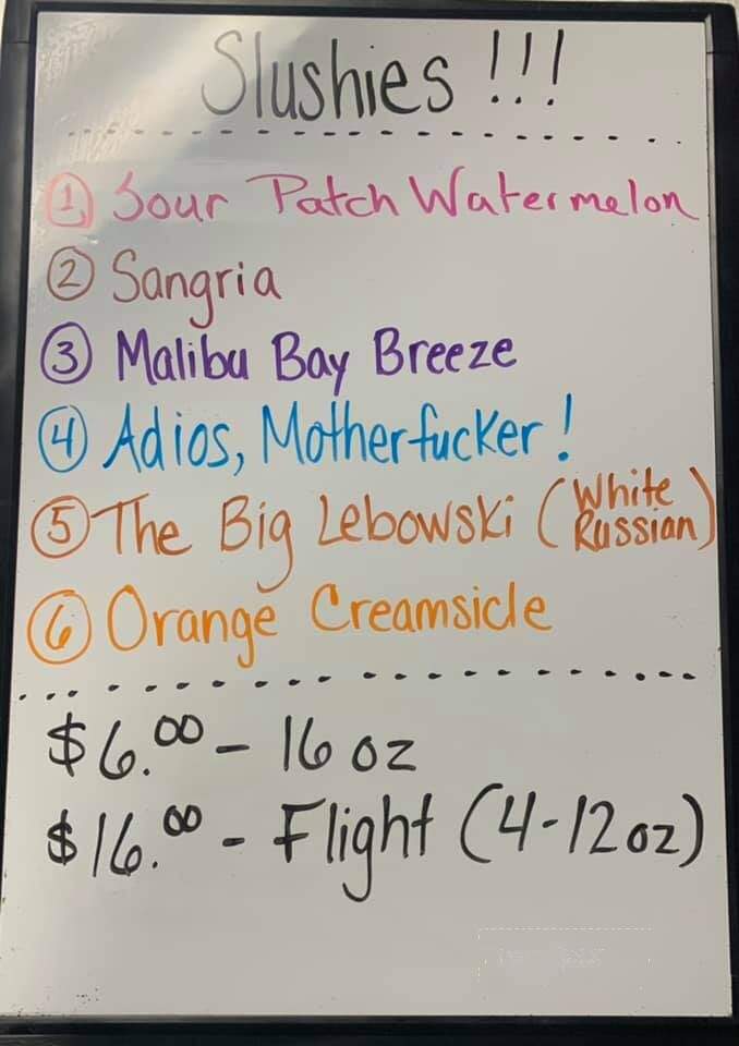Quart House - Frackville, PA menu_pic