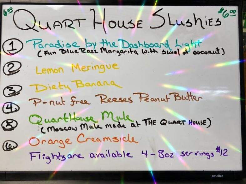 Quart House - Frackville, PA menu_pic