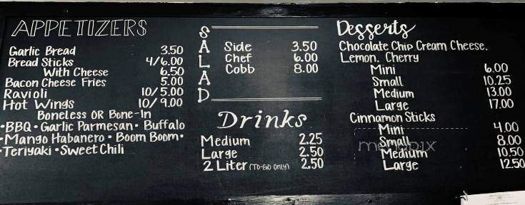 Main Street Pizza Cafe - Inman, KS menu_pic