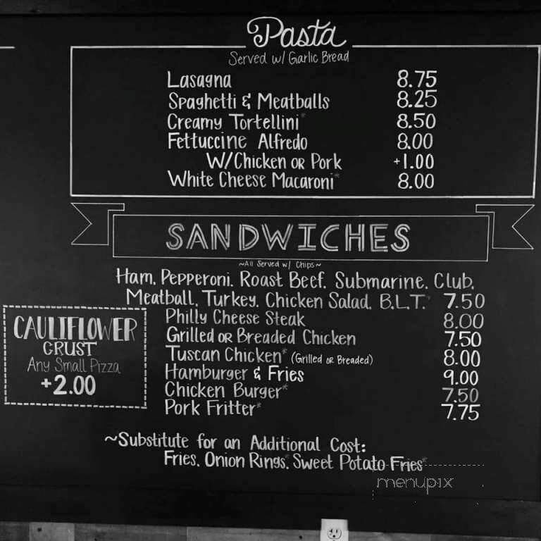 Main Street Pizza Cafe - Inman, KS menu_pic