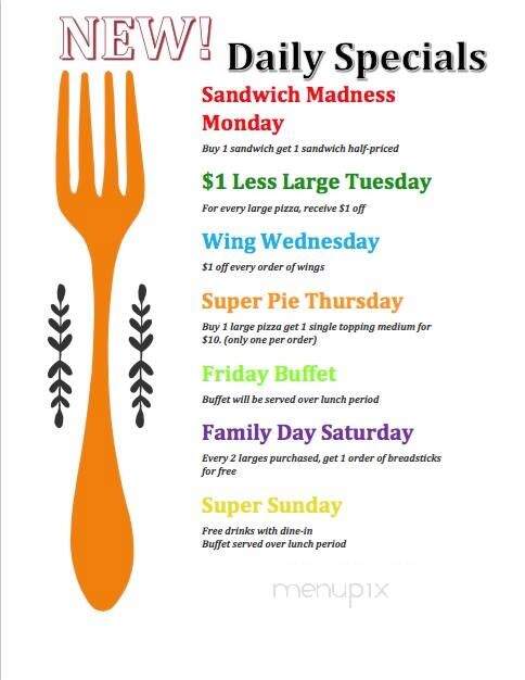 Main Street Pizza Cafe - Inman, KS menu_pic