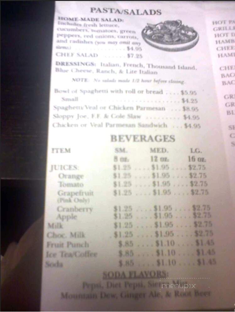 Greg's Place - South China, ME menu_pic