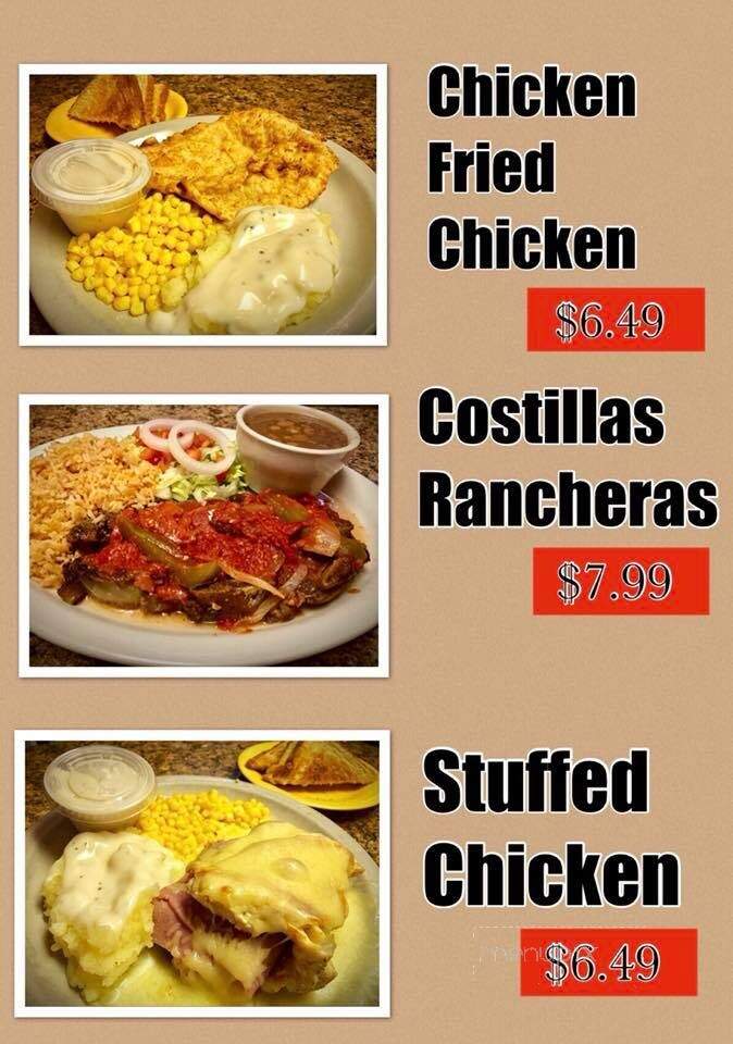 Las Vegas Restaurant - Harlingen, TX menu_pic
