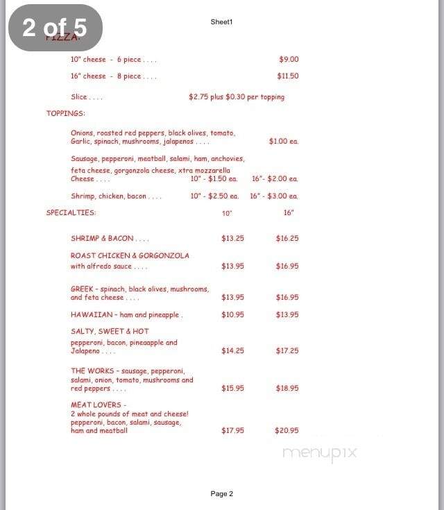 Mosca's - Sunrise Beach, TX menu_pic