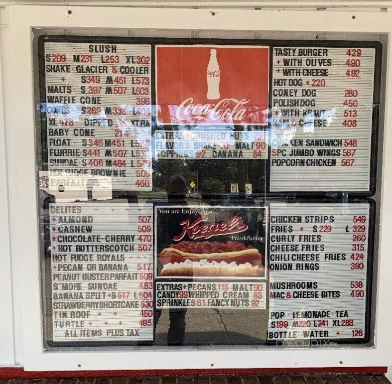 The Freezer - Saint Charles, MI menu_pic
