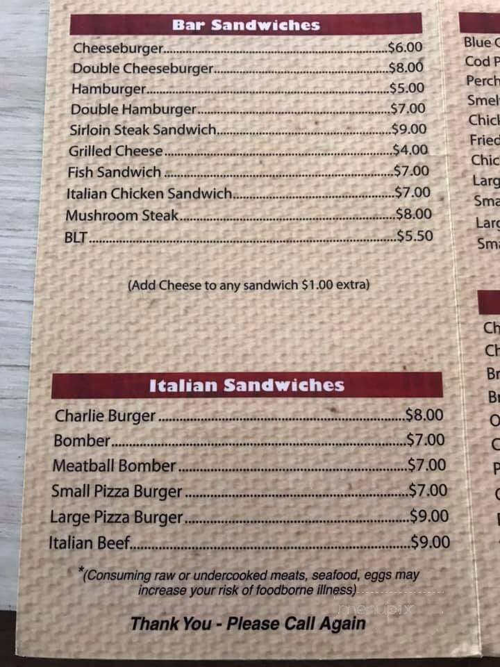 DeMarks Bar & Restaurant - Racine, WI menu_pic