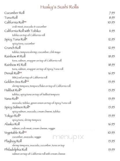Husky - Nome, AK menu_pic