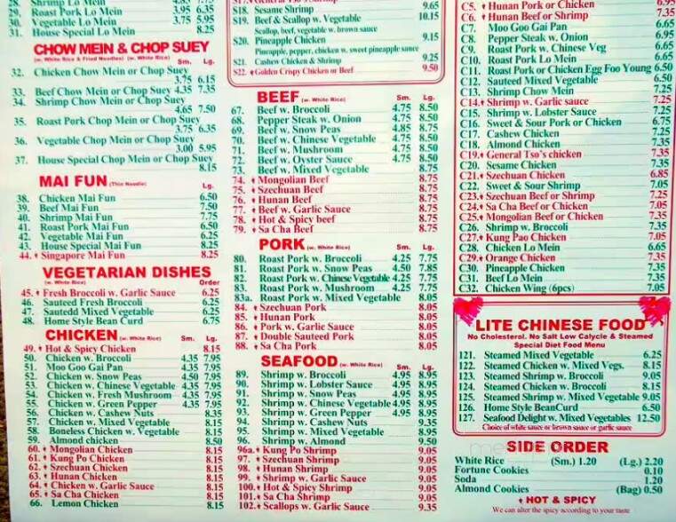 China 1 - Festus, MO menu_pic