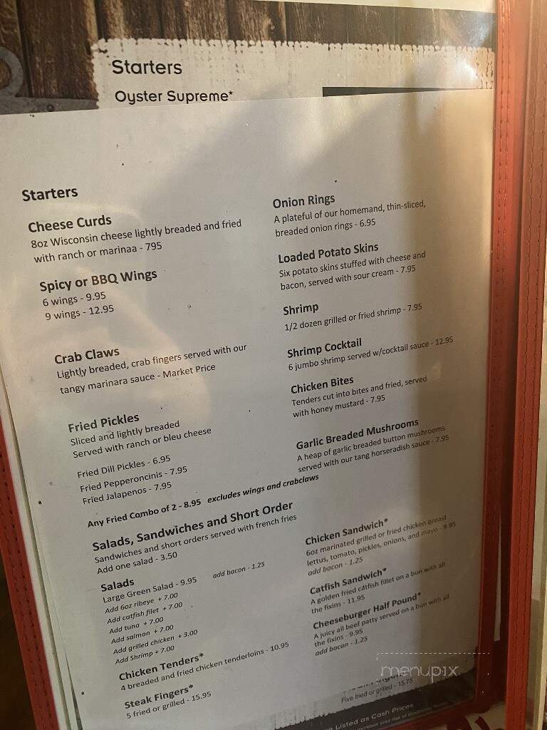 Red Barn - Demopolis, AL menu_pic