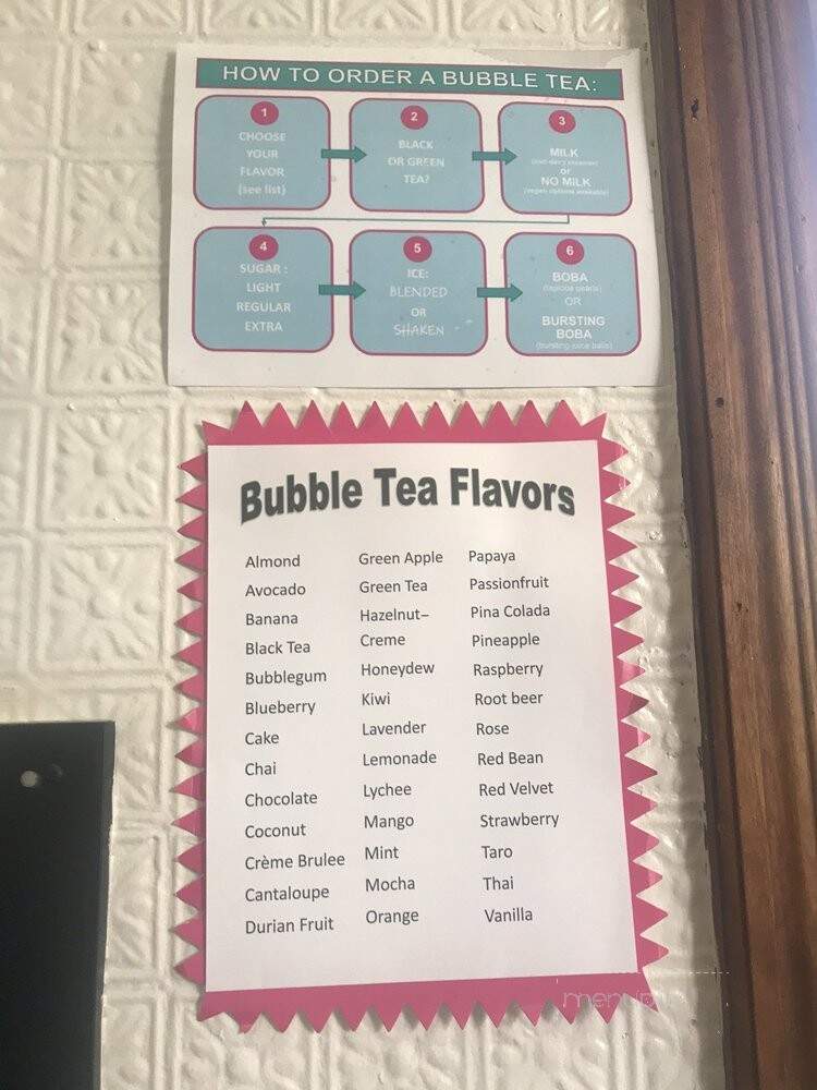 Tea Thyme - Sackets Harbor, NY menu_pic