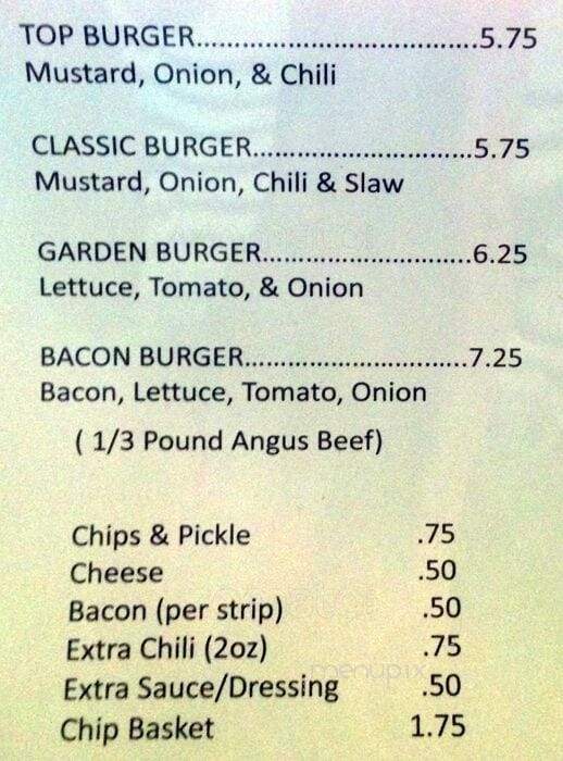 O'Neil's - Mint Hill, NC menu_pic