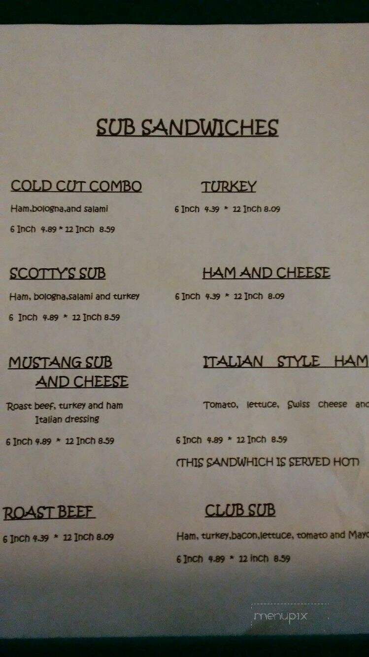 Ernies Bs - Highland, KS menu_pic