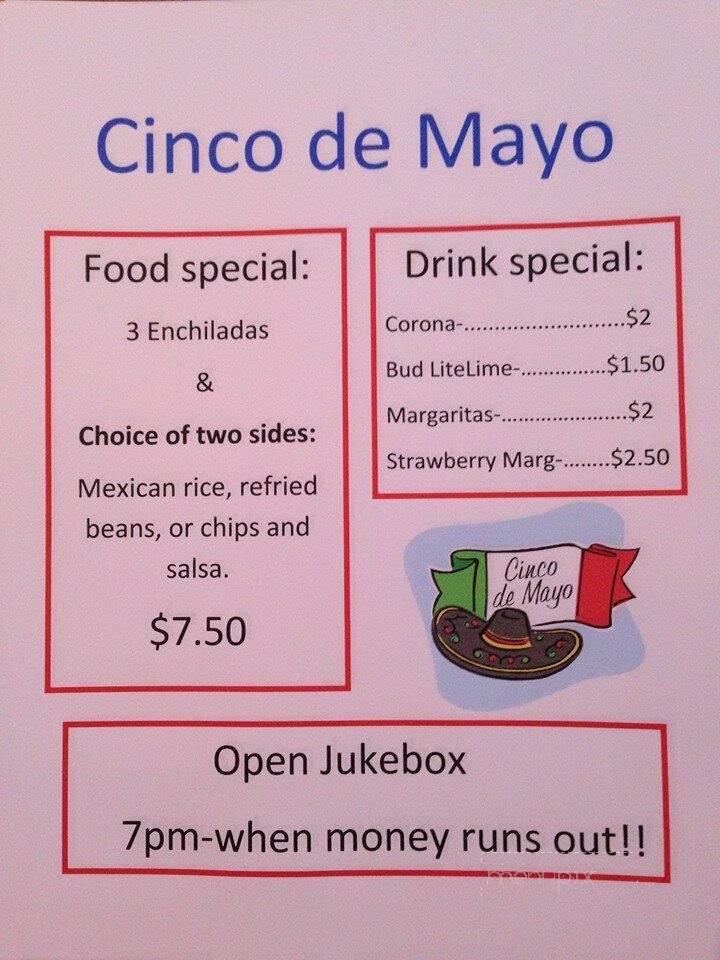 Ernies Bs - Highland, KS menu_pic
