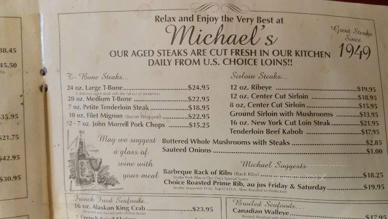 Michael's Steakhouse - Worthington, MN