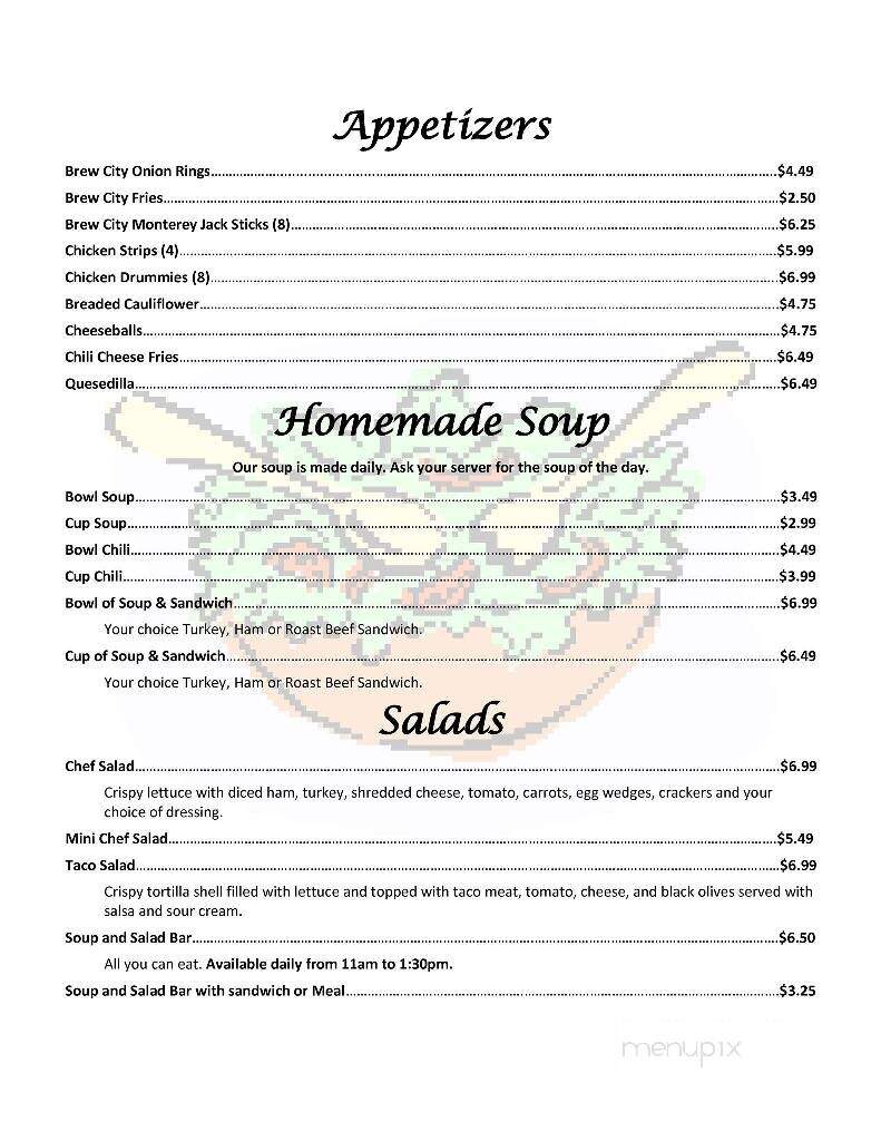 Kountry Kookin' Cafe - Viborg, SD menu_pic