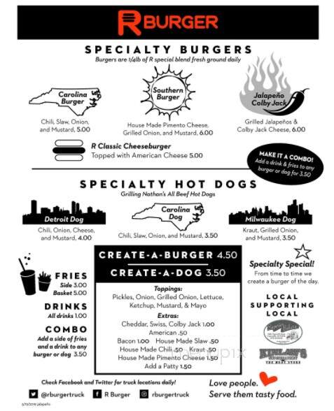 Bright Light Brewing - Fayetteville, NC menu_pic