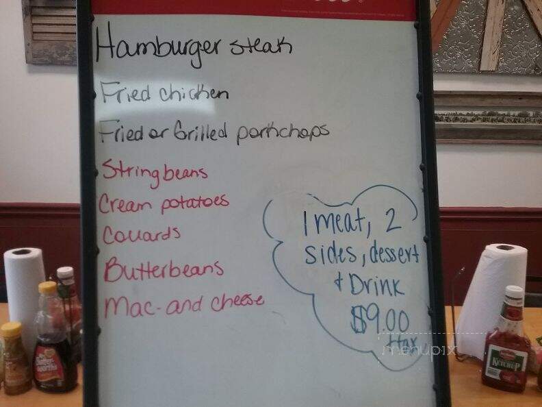 Wayne's Restaurant & Grill - Dawson, GA menu_pic