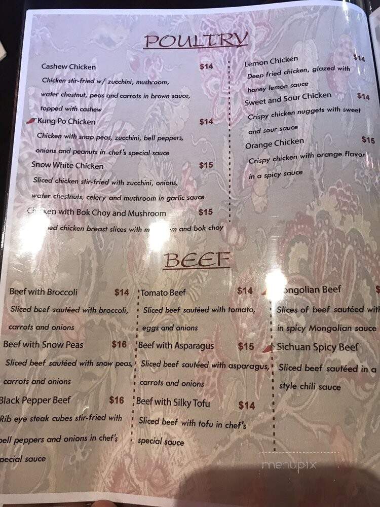 Midori Fine Asian Cuisine - Tracy, CA menu_pic