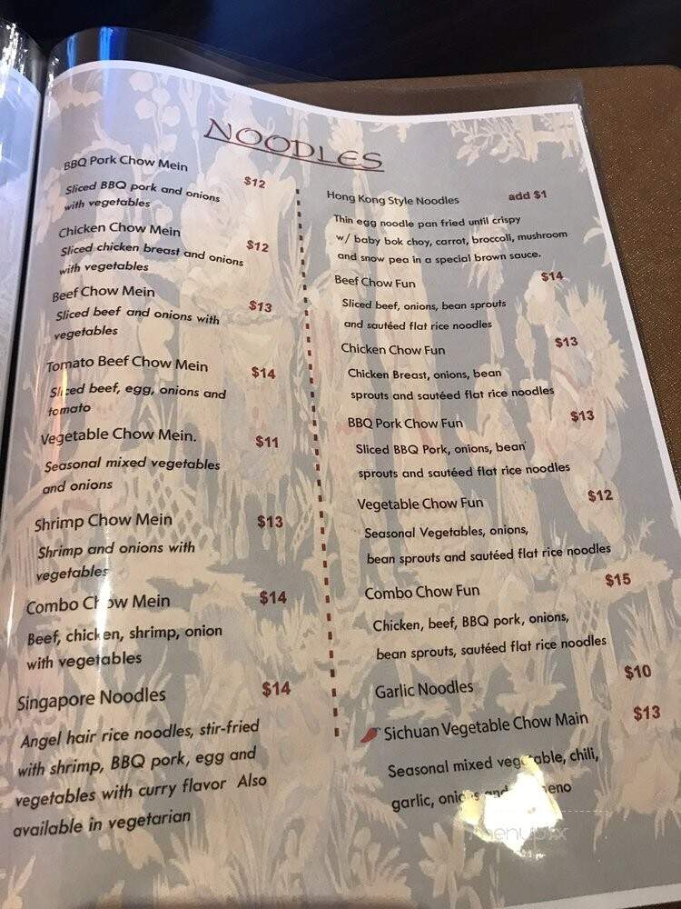 Midori Fine Asian Cuisine - Tracy, CA menu_pic
