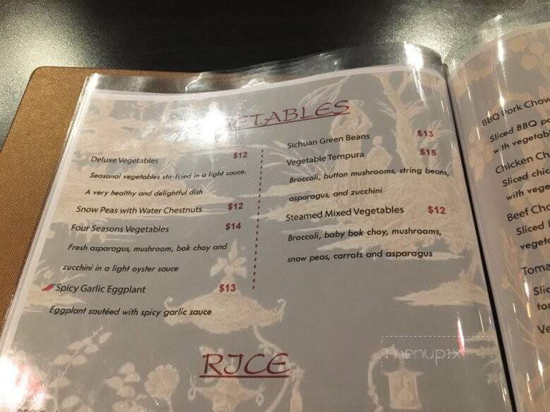 Midori Fine Asian Cuisine - Tracy, CA menu_pic