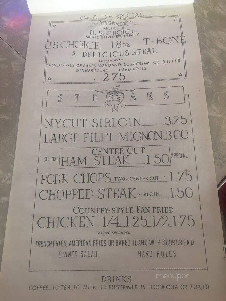 Working Man's Friend - Indianapolis, IN menu_pic