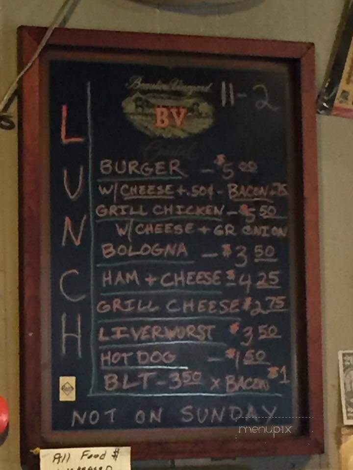 Pasadena Bar & Grill - St Petersburg, FL menu_pic