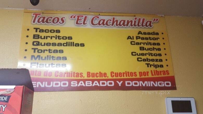 Tacos El Cachanilla - Somerton, AZ menu_pic