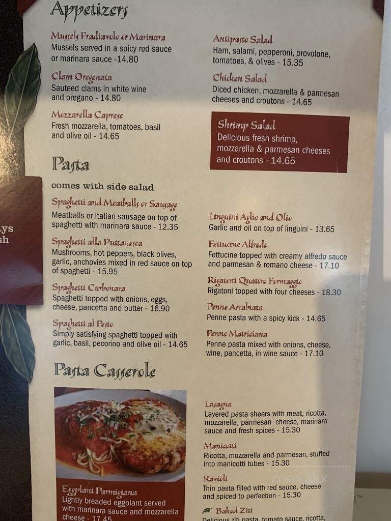 La Bella Napoli Pizzeria - St Cloud, FL menu_pic