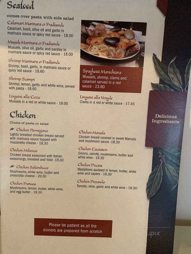 La Bella Napoli Pizzeria - St Cloud, FL menu_pic