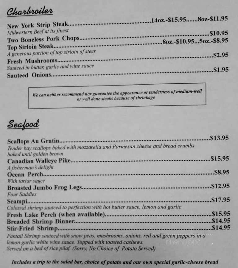 Angelo's & Riccardo's - Hesperia, MI menu_pic