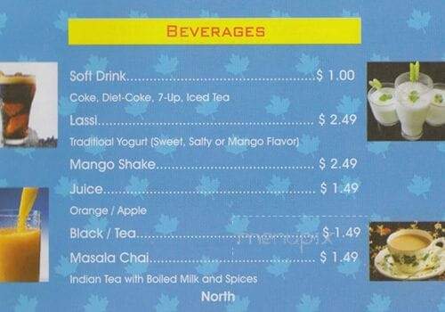 Best Quality Sweets & Restaurant - Vancouver, BC menu_pic