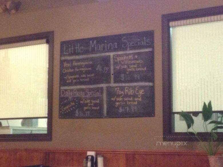Little Marina Ristorante & Pizzeria - Wasaga Beach, ON menu_pic