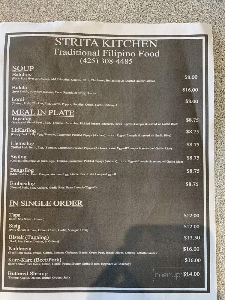 Strita Kitchen - Arlington, WA