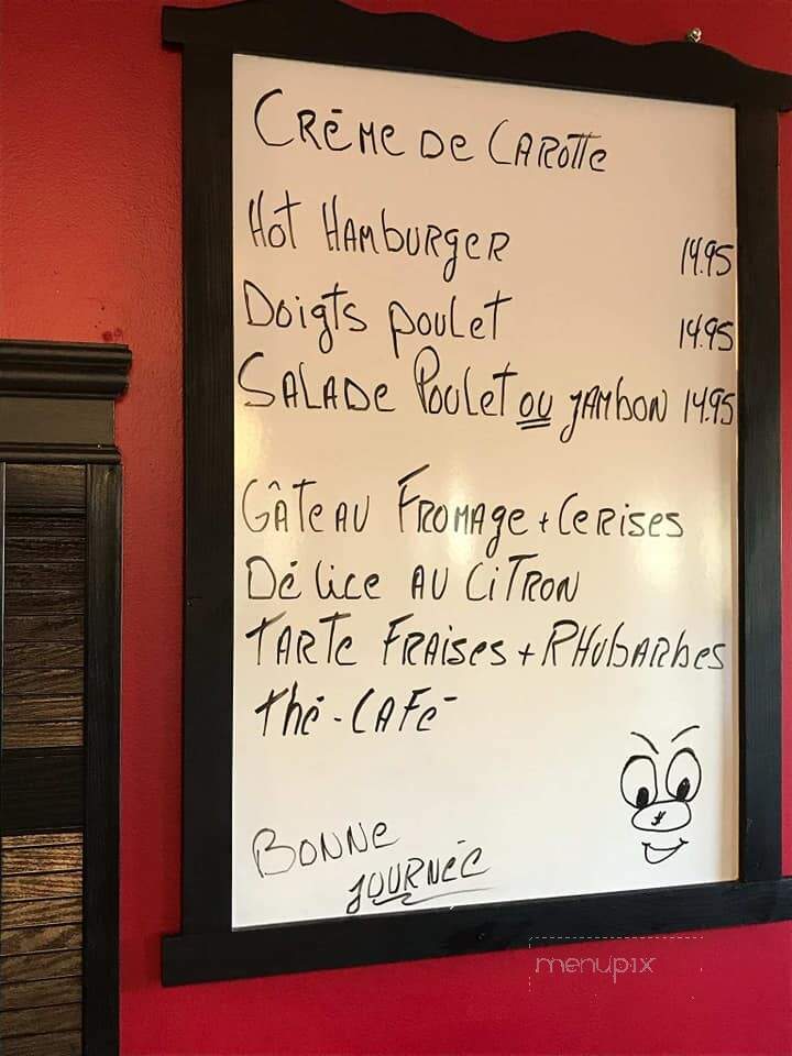 Rendez-Vous Des Quinze - Notre-Dame-Du-Nord, QC menu_pic