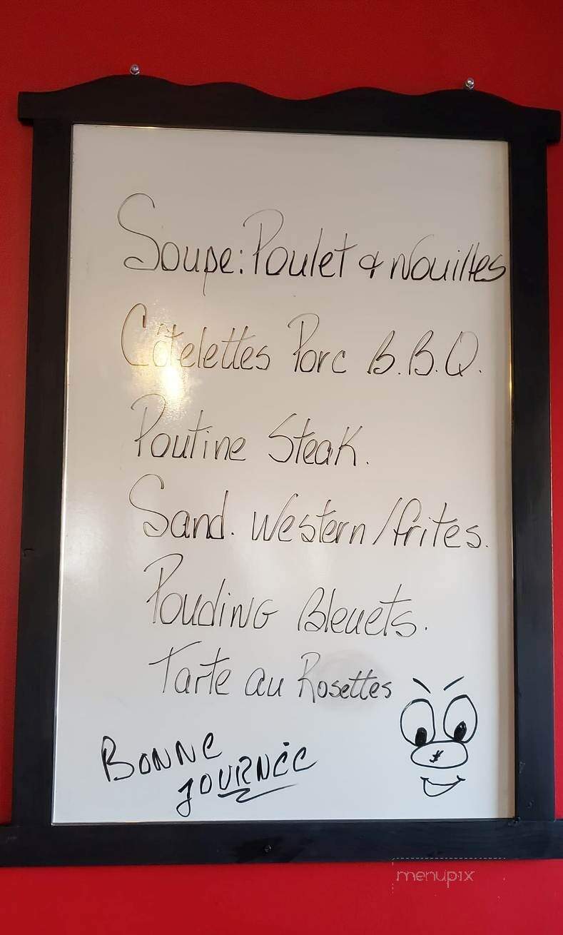 Rendez-Vous Des Quinze - Notre-Dame-Du-Nord, QC menu_pic