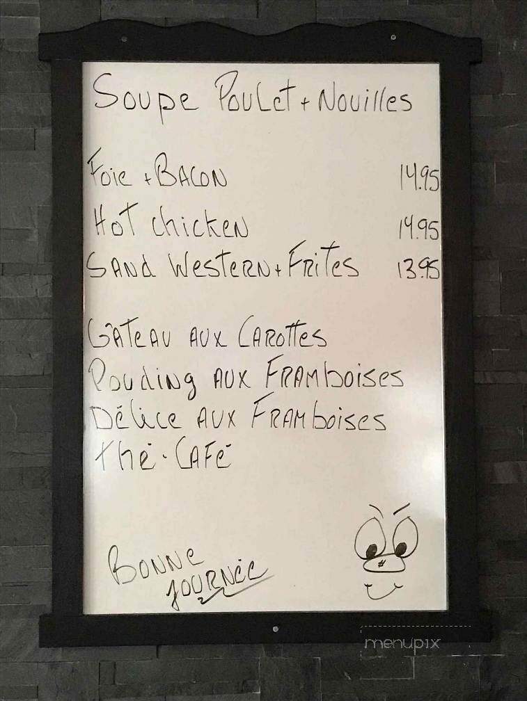Rendez-Vous Des Quinze - Notre-Dame-Du-Nord, QC menu_pic