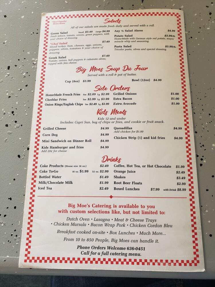 Big Moe's Eatery & Bakery - Price, UT