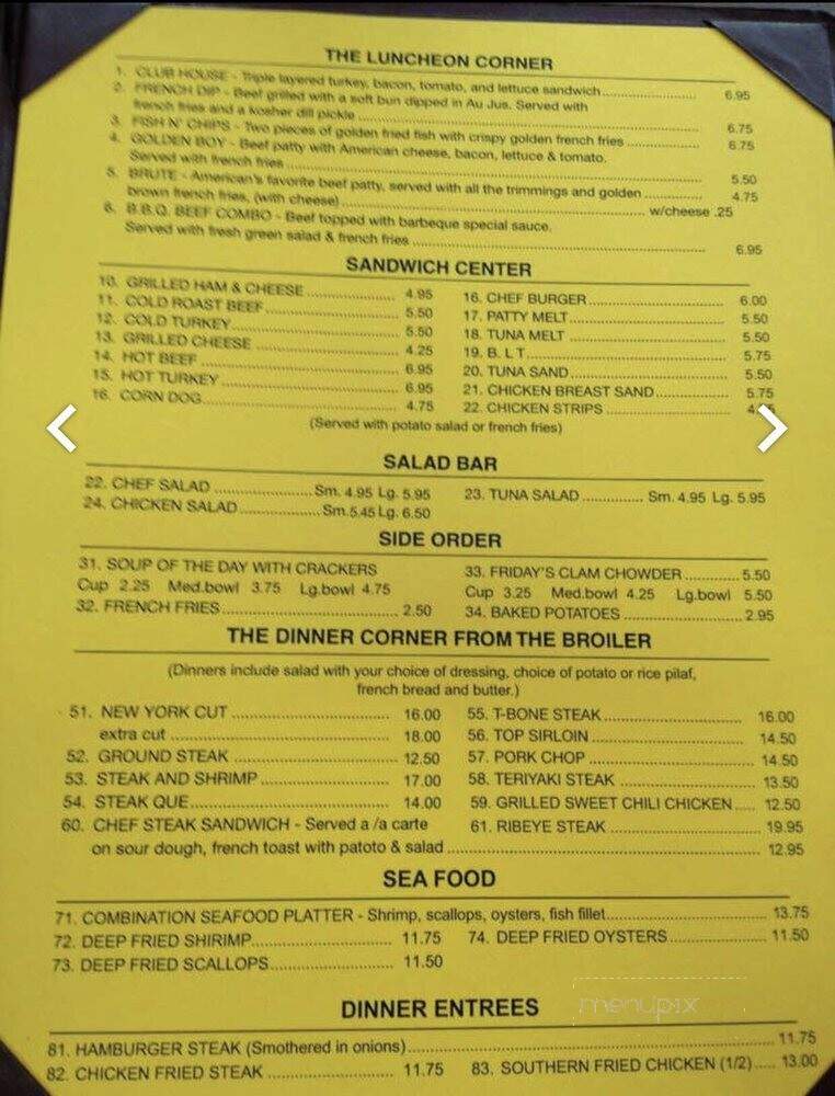 China Cuisine - Shafter, CA menu_pic
