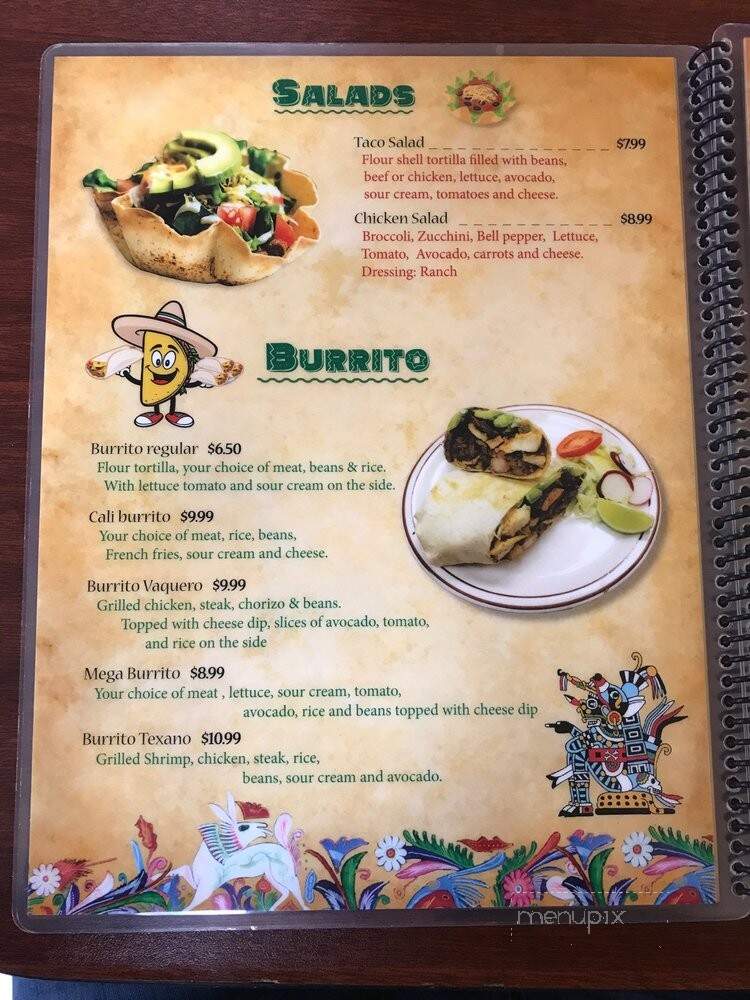 Taco Rico Taqueria - Winston-Salem, NC menu_pic