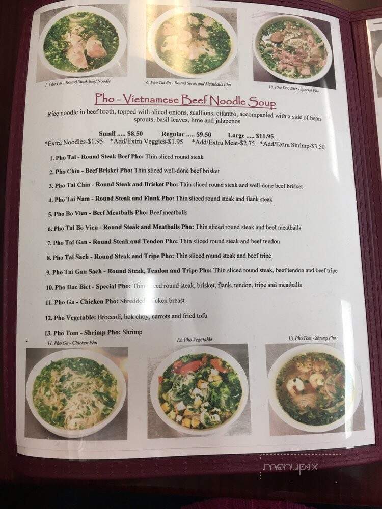 Pho Ly - Evergreen, MT menu_pic