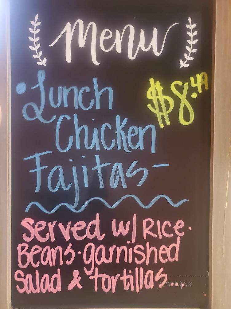 Faby's Restaurant 2 - Conway, AR menu_pic