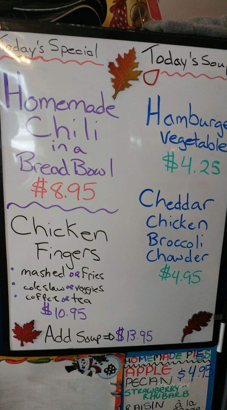 Pine Grove Plaza - Cartier, ON menu_pic