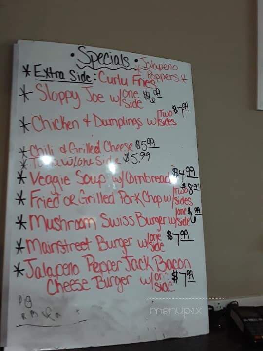 Beaver Dam Cafe - Beaver Dam, KY menu_pic