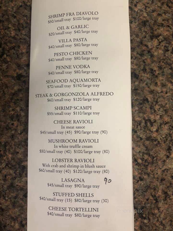 Schiano's Italian Restaurant - Berrysburg, PA menu_pic