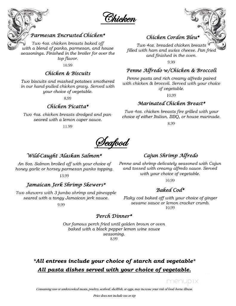 Shrine Club - Erie, PA menu_pic