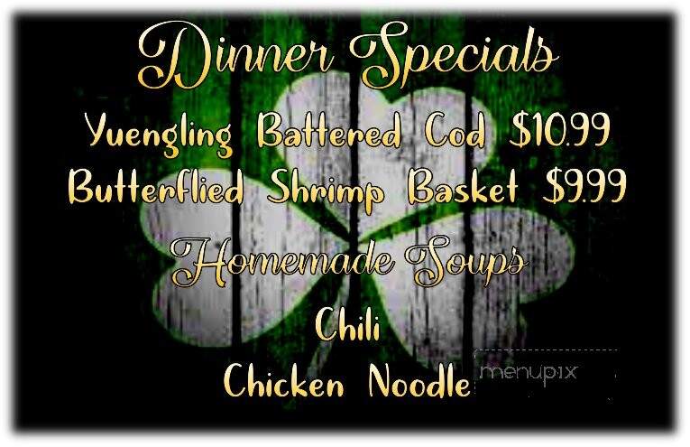 Shrine Club - Erie, PA menu_pic