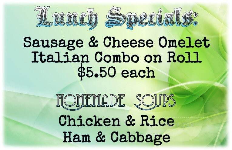 Shrine Club - Erie, PA menu_pic