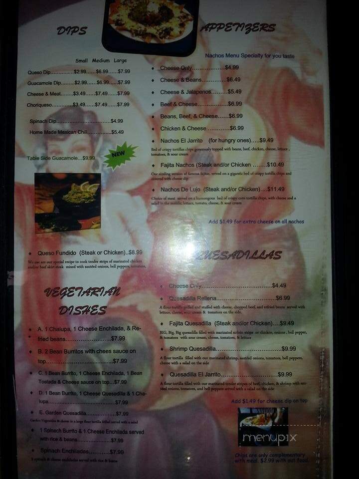 La Fonda Mexican Cantina and Grill - Delhi, LA menu_pic