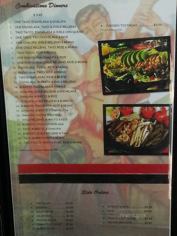La Fonda Mexican Cantina and Grill - Delhi, LA menu_pic