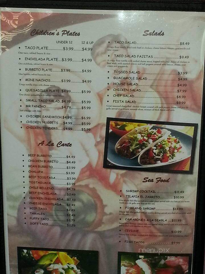 La Fonda Mexican Cantina and Grill - Delhi, LA menu_pic